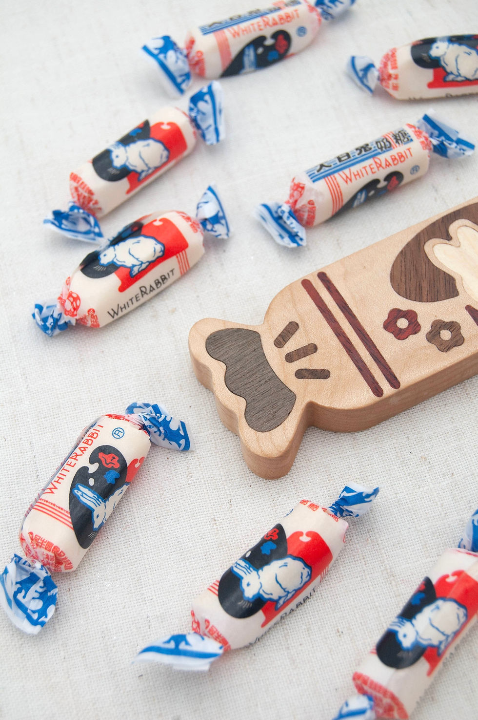 Thumbnail: White Rabbit Candy Magnet