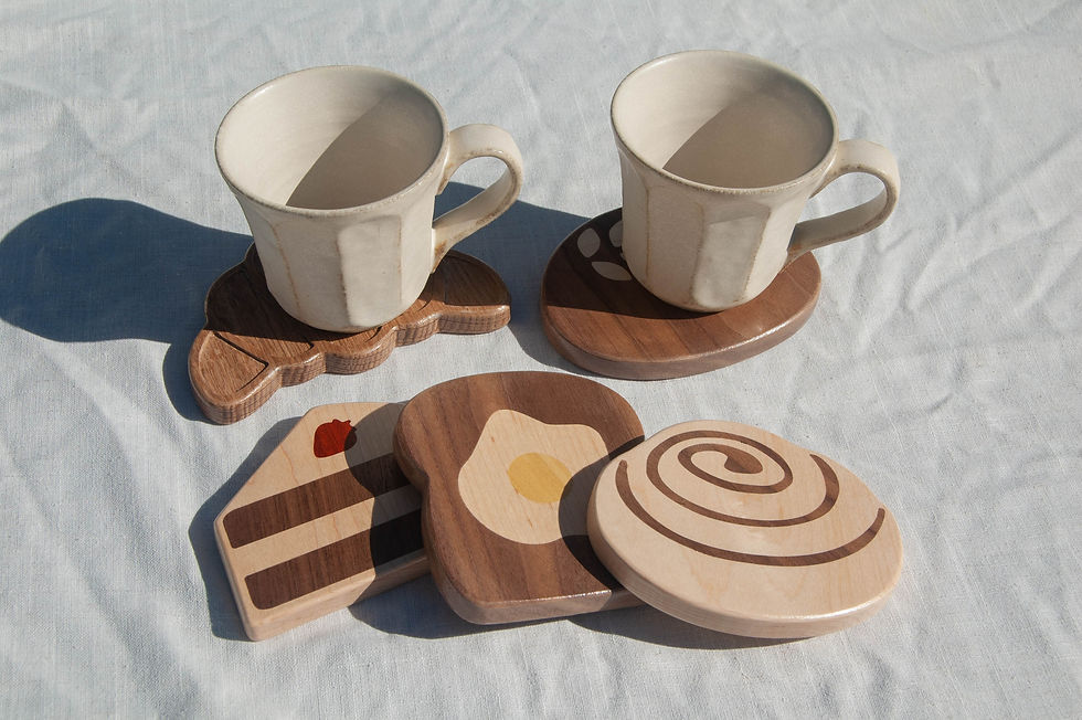 Thumbnail: Choose Your Bakery Coaster Set
