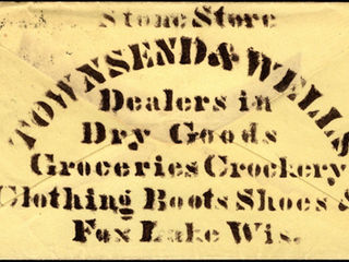 An 1860 Wisconsin Advertising Cover