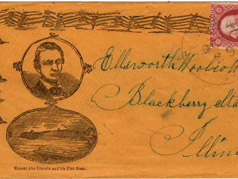 Abraham Lincoln Campaign Cover from 1860