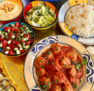 Meatballs in a Fresh Tomato Sauce Rhodes Island-Style