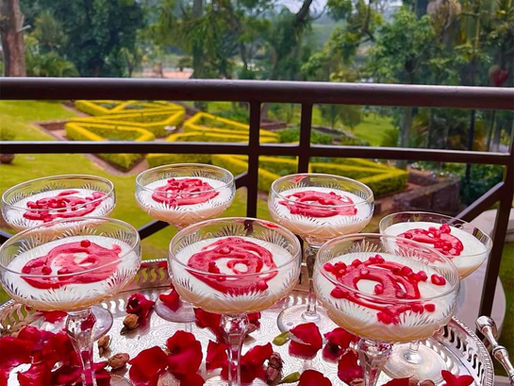 Milk & Fresh Orange Juice Pudding