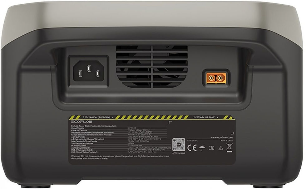 Miniatura: ECOFLOW RIVER 2 - ESTACIÓN DE ENERGÍA PORTÁTIL, 120VAC, 300W(PICO-600W)