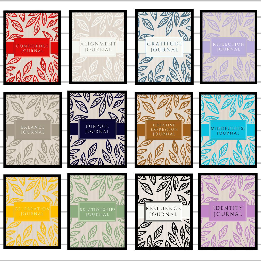 12-Month Journal Bundle Instant Download