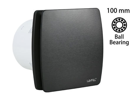 Top 5 230V Duct 4" 100MM Wall Ceiling  Bathroom Axial Decorative Ventilator Fan Ball Bearing Moto...