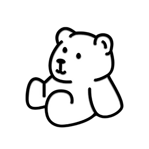 Demi the Bear, A white and black bear