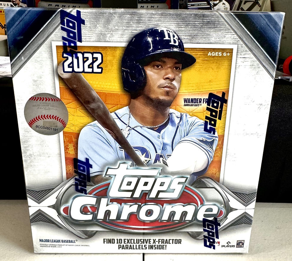 2022 Topps Chrome MLB Baseball Mega