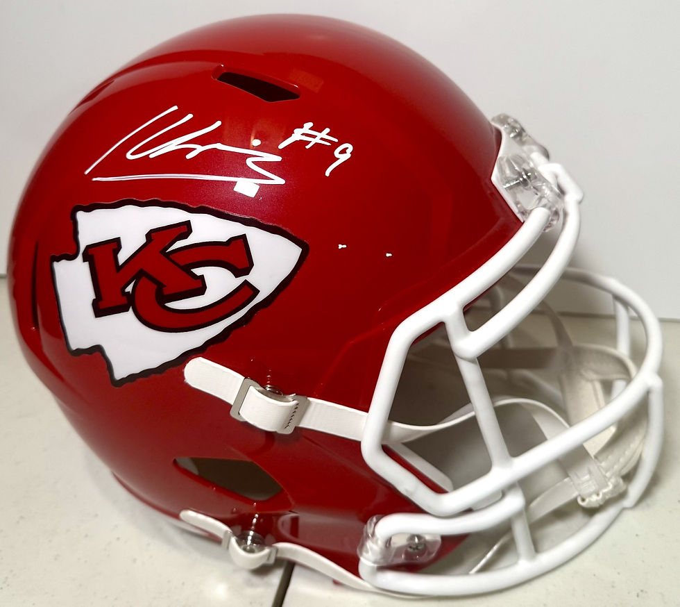 Thumbnail: Kenneth Walker Autographed Kansas City Chiefs Gameday Full Size Helmet