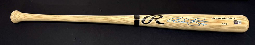Thumbnail: Alex Gordon Autographed Rawlings Blonde Baseball Bat