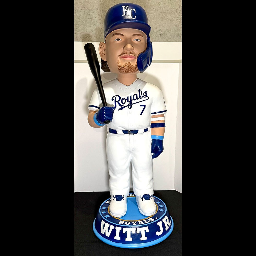 Bobby Witt Jr. 3.5 Ft GIANT FOCO Bobblehead No. 4 of 22