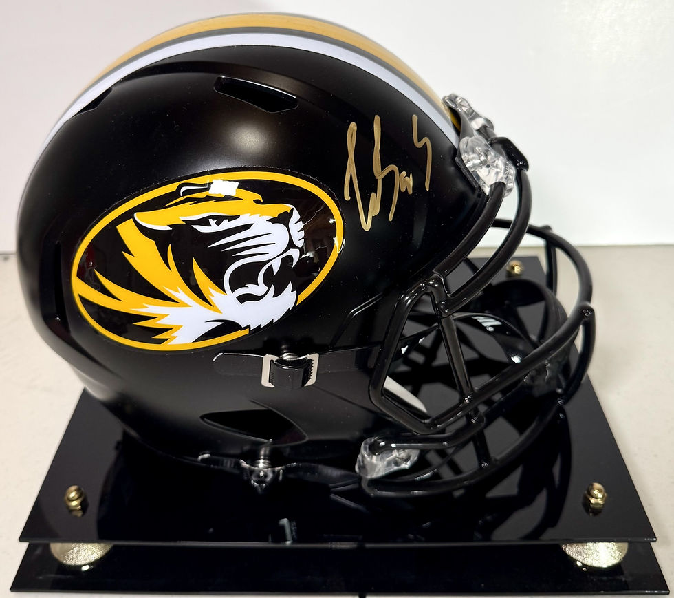 Thumbnail: Luther Burden Autographed MIZZOU Tiger Gameday Full Size Helmet