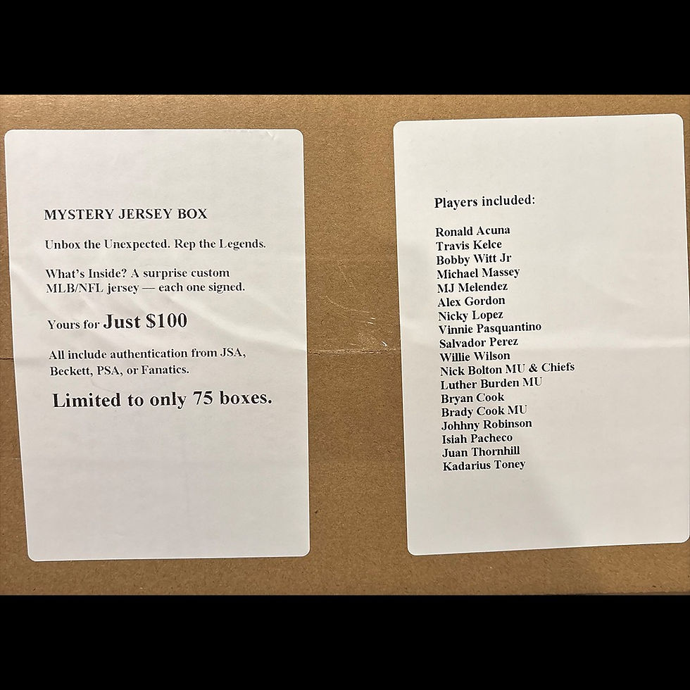 Thumbnail: Mystery Jersey Boxes!!! Only 75 Available!!!