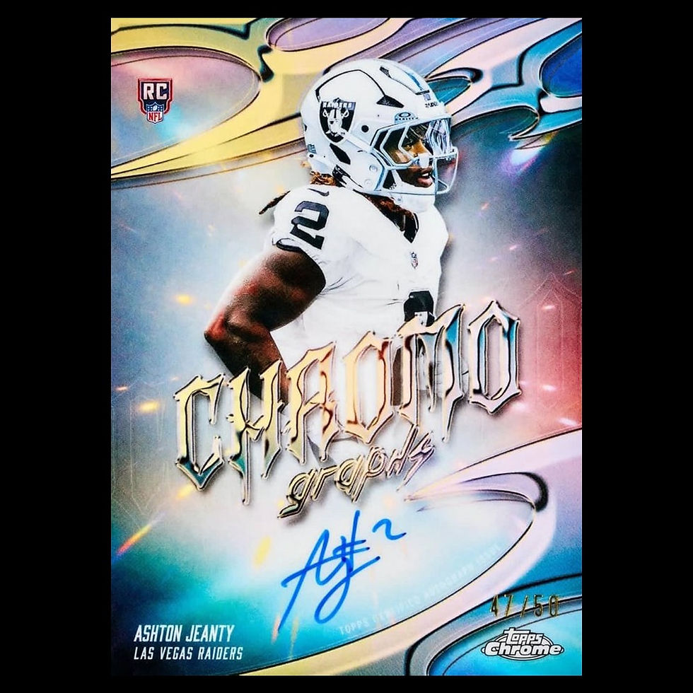 Thumbnail: 2025 Topps Chrome NFL Football Factory Sealed Blaster Box