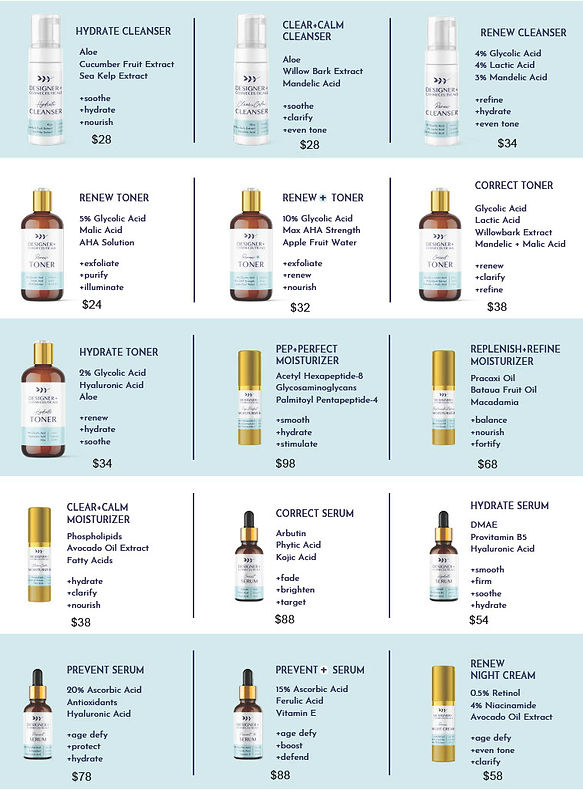 skin care products with pricing page 1.jpg