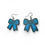 Thumbnail: Bloom Bow Wooden Earrings