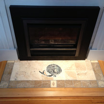 Mermaid and Moon hearth