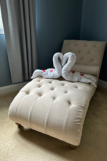 Swan towel fold