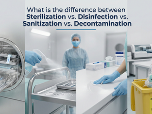 The Definitive Guide to "The Big Four": Sterilization vs. Disinfection vs. Sanitization vs. Decontamination
