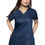 Thumbnail: WOMEN'S NAVY BLUE CLASSIC V-NECK PREMIUM SCRUBS