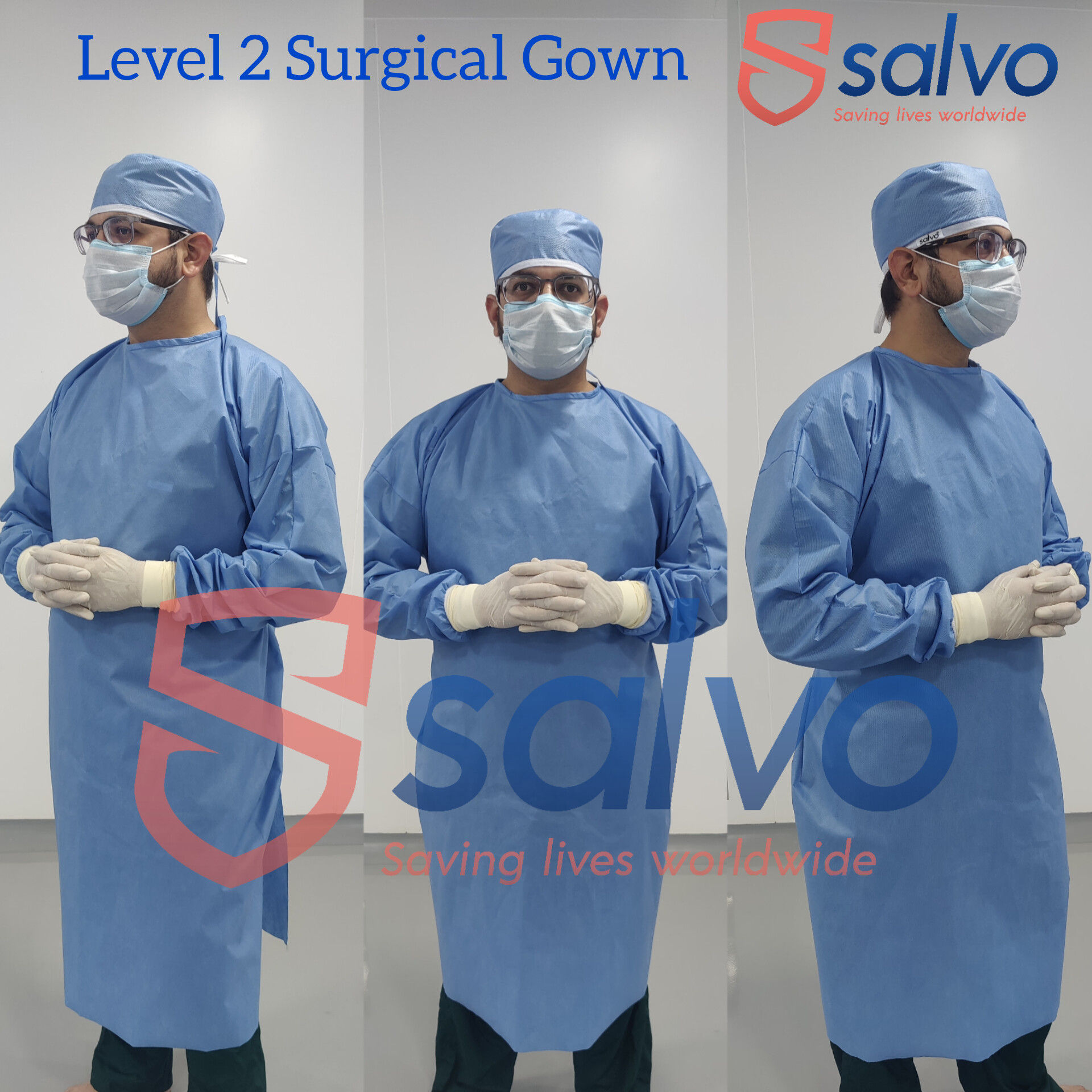 LEVEL 2 SMS SURGICAL GOWN