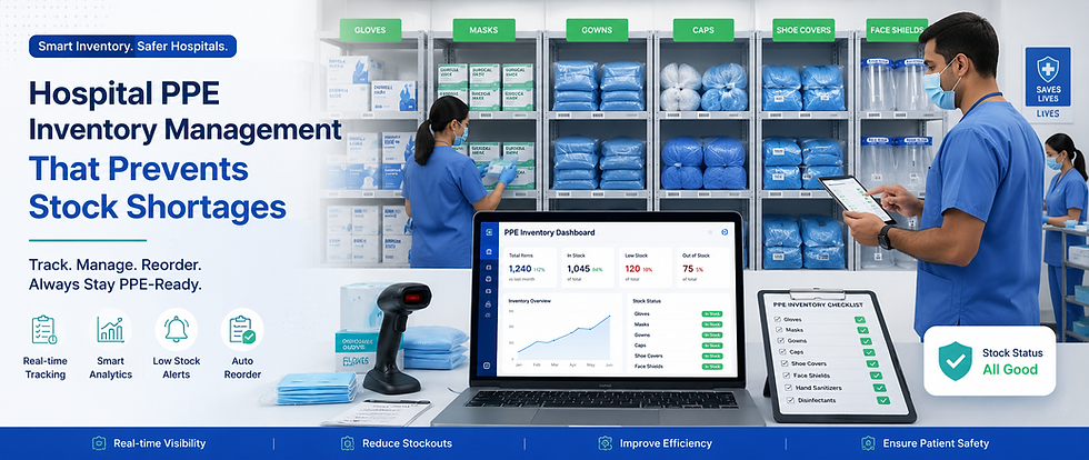 How to Create a Hospital PPE Inventory Plan That Reduces Stockouts