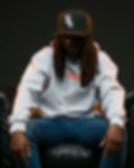 Thumbnail: Fake Decent Boxed Logo Hoodie - Grey