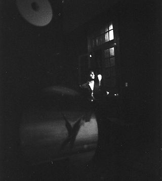 Esteban Fuentes de Maria at his studio in madre cafe, shot on 120 film. Mexico City. 2020.