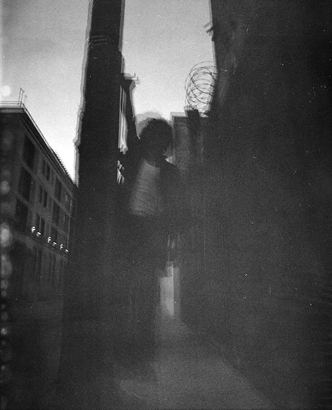 Mau Otero in Hollywood, shot in 120 film. Los Angeles, CA. 2022