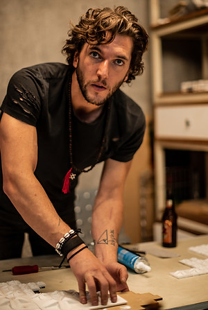 David Troice at his studio, 2018.jpeg