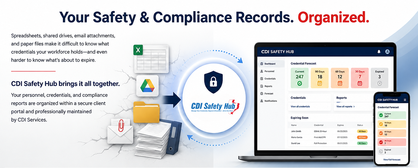 CDI Safety Hub Infographic