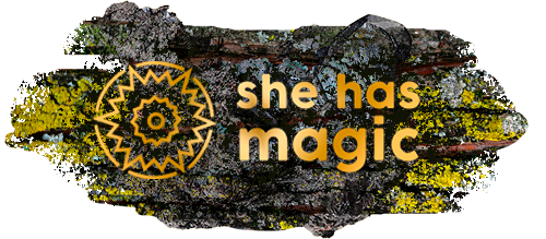she has magic logo