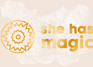 she has magic logo