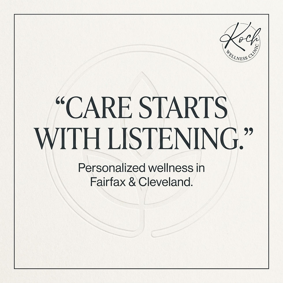 Care Starts With Listening