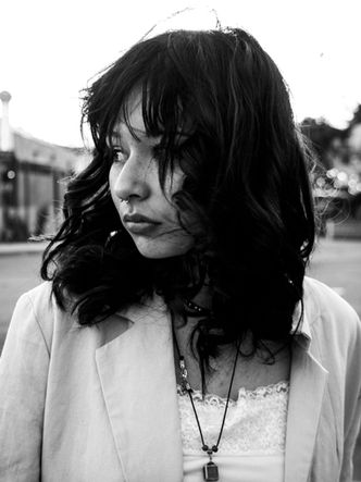 Sequoia Branson photographed by Andrew Lavigne at Genghis Cohen, April 2023.