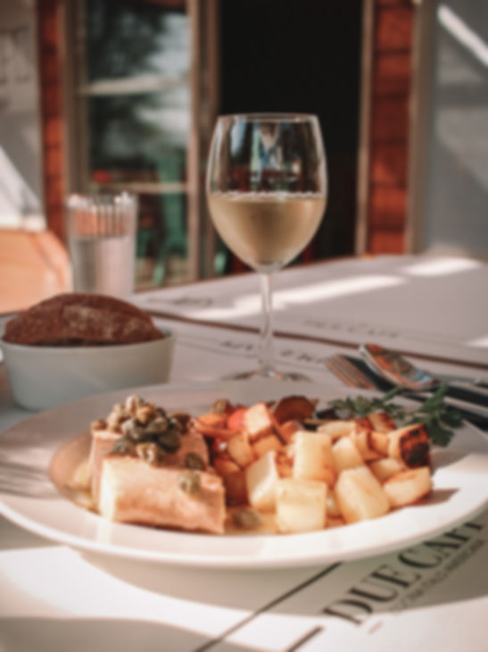 Salmón a la mantequilla