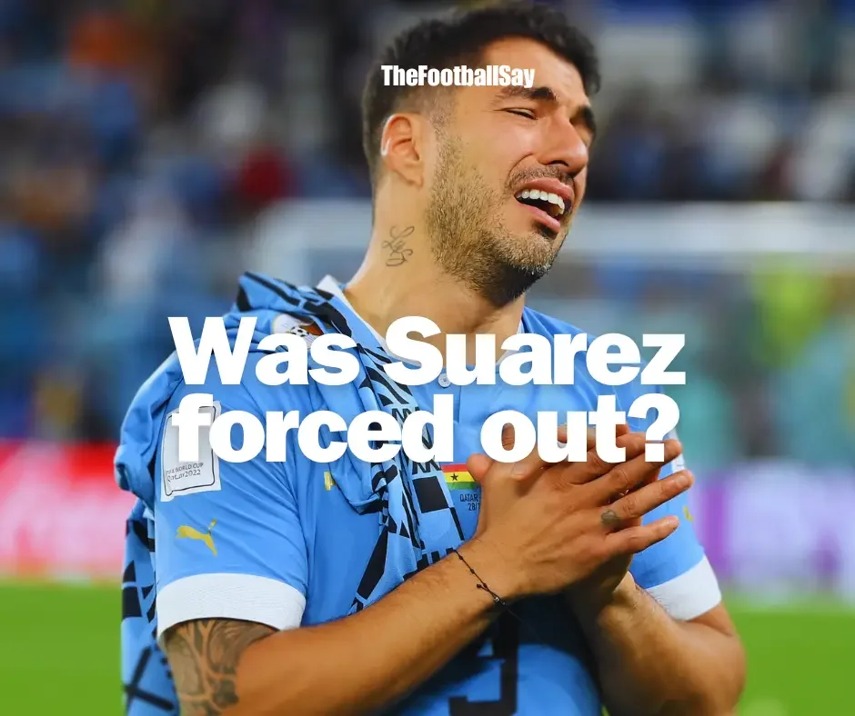 Why did Luis Suarez leave Barcelona