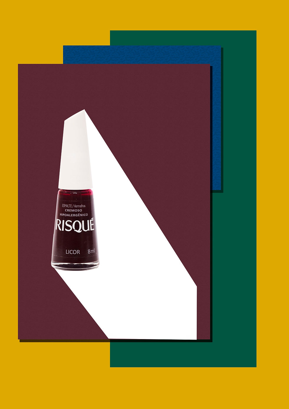 Montagem com esmalte Risquè