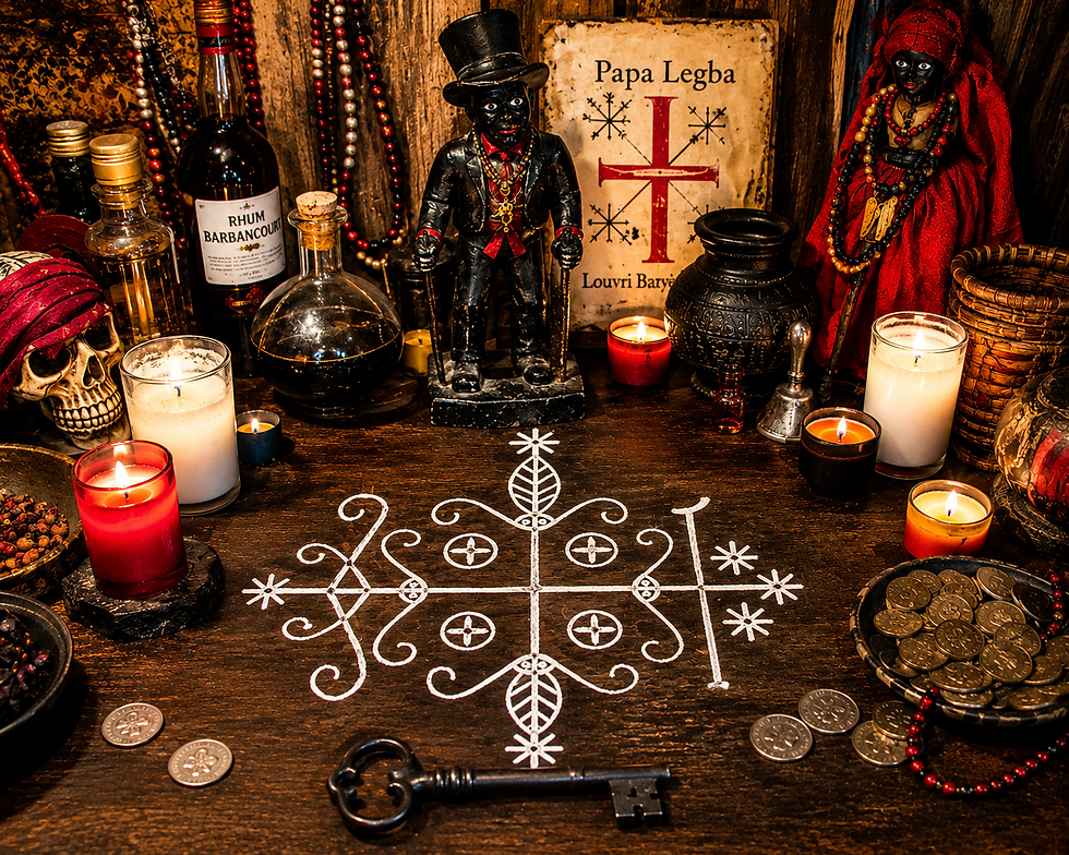 Working With The Power of Veves in Haitian Vodou
