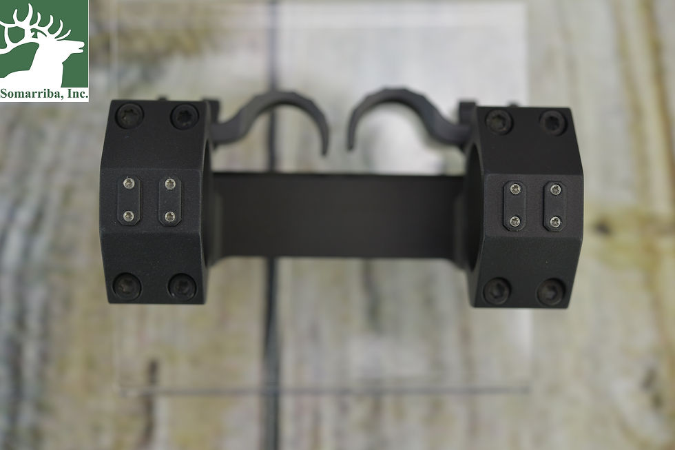 Thumbnail: RECKNAGEL ERA TAC MOUNT W/LEVER (1-PIECE) Ø-34MM 11MM HIGH 20 MOA