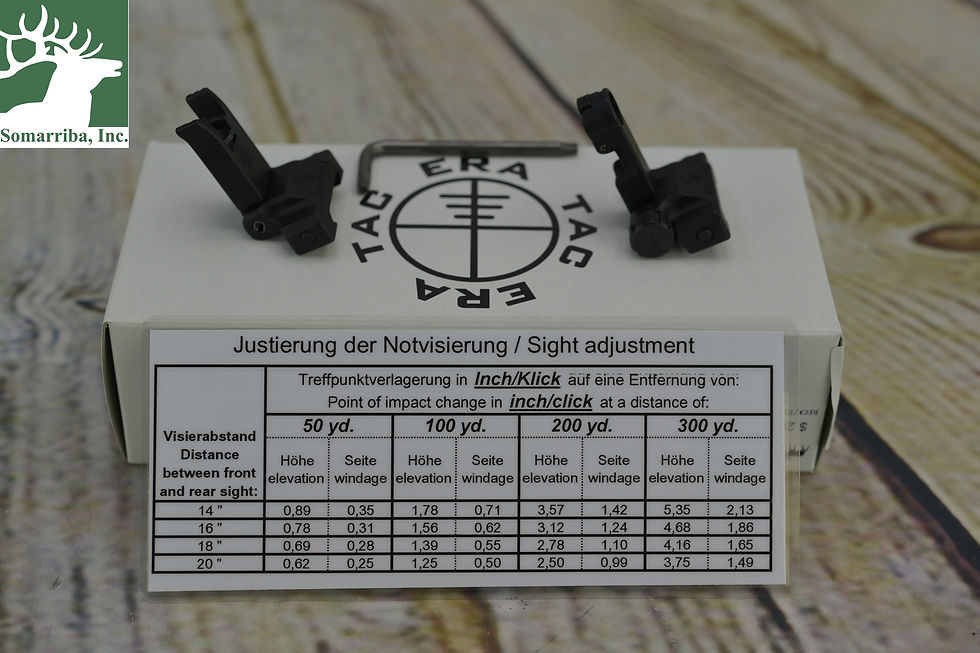 Thumbnail: RECKNAGEL TAC ERA BACK UP SIGHT