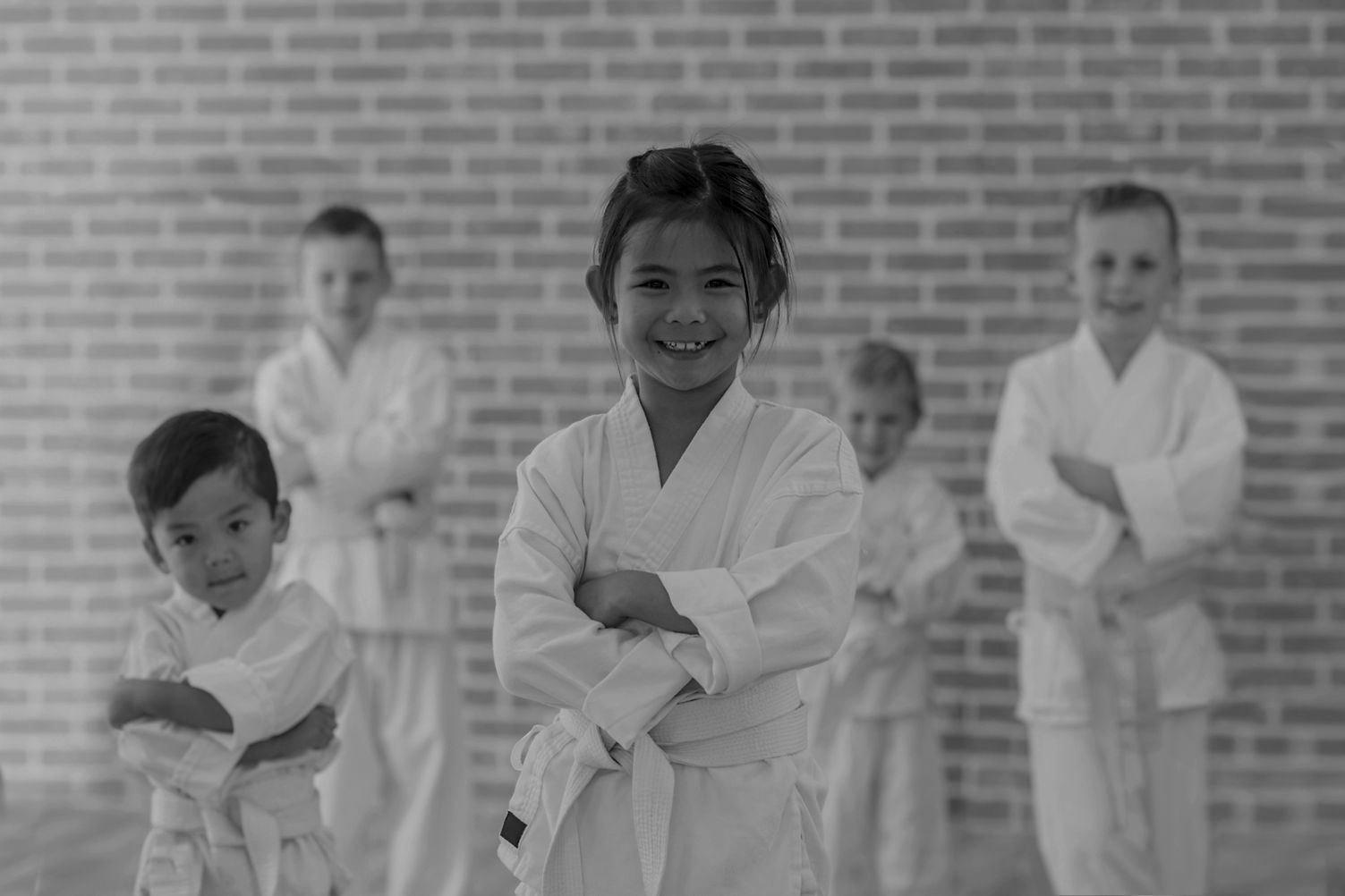 Kids Learning Jiu-Jitsu