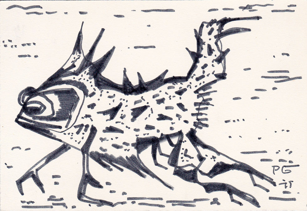 Ростислав Барто (1902–1974). Из цикла «Воображариумы». 1971.