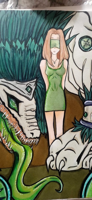 Mirdori Megami (green goddess in japanese) || Micayla Dimech