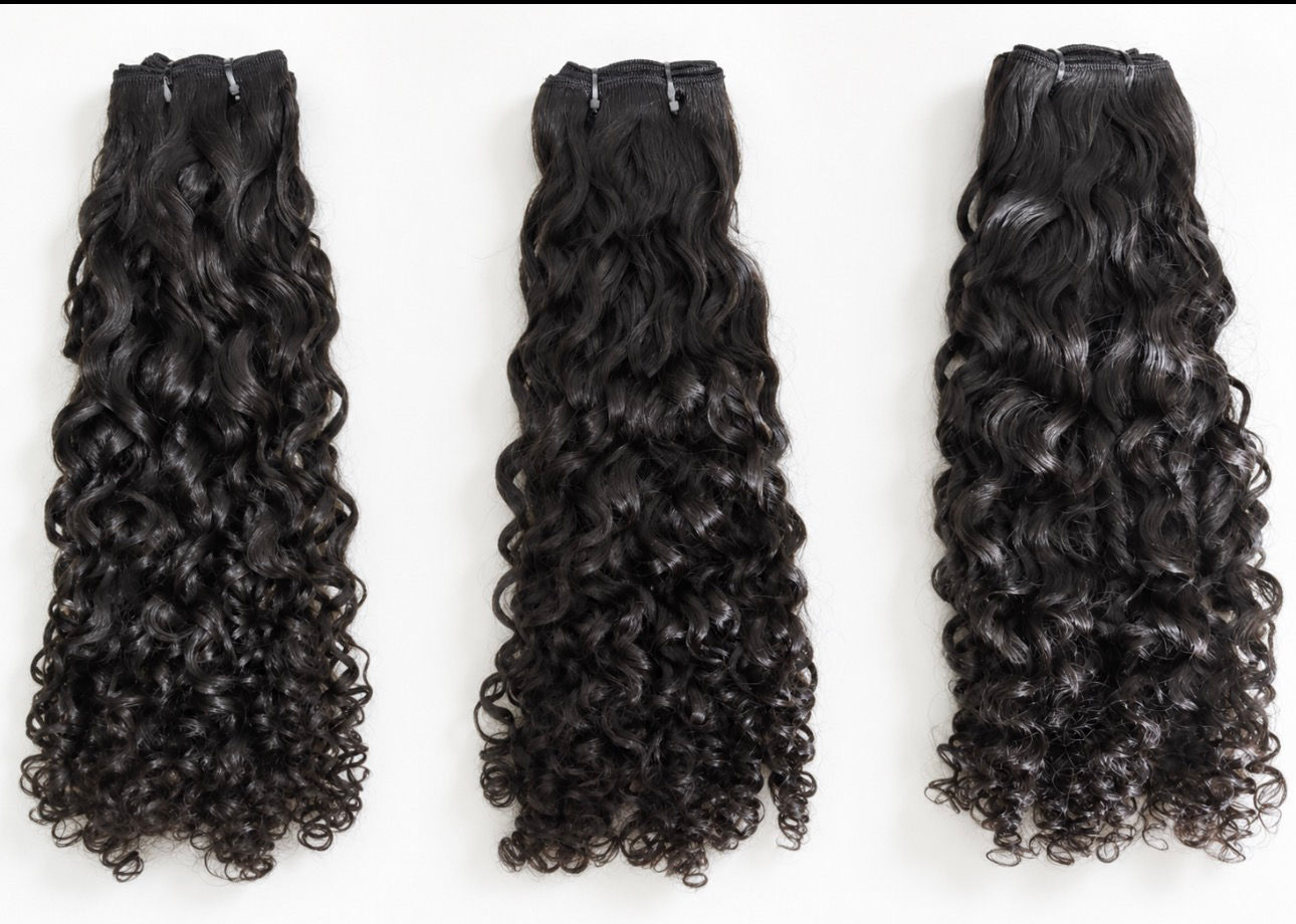 Raw Indonesian Burmese Curly
