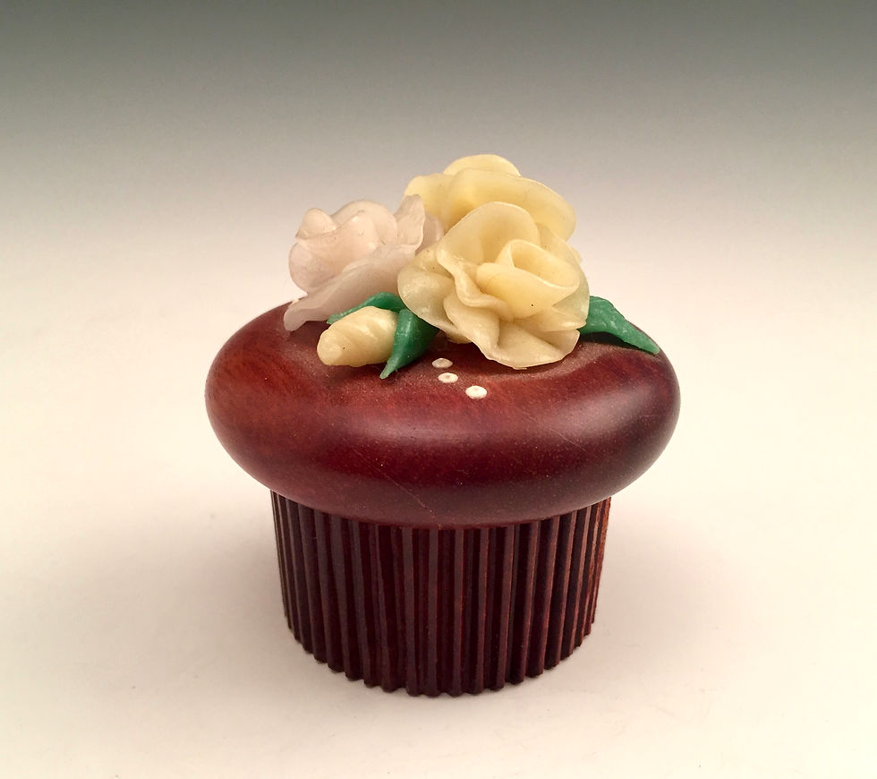 Decorated Cupcake Box