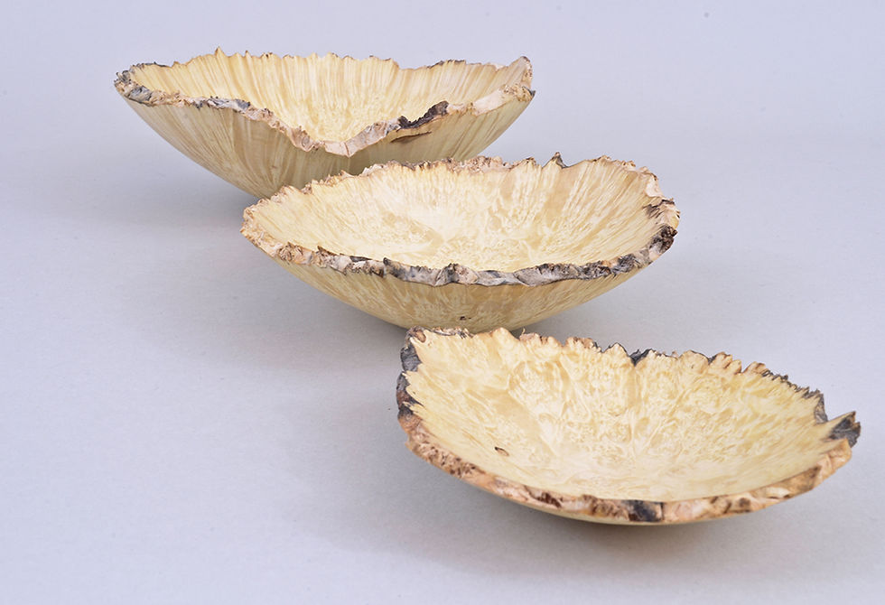 Thumbnail: Nested Box Elder Bowl Set