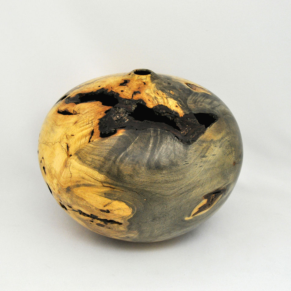 Thumbnail: Buckeye Burl Hollow Vessel