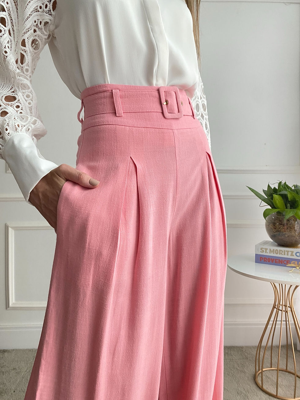 Miniatura: CALÇA PANTALONA BABI ROSA