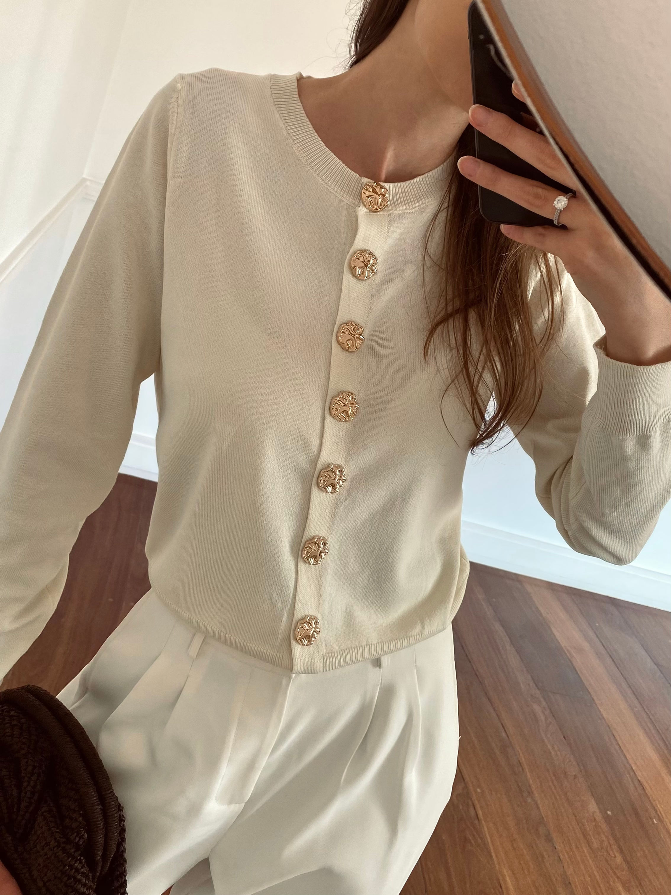 CARDIGAN MILENA OFF WHITE