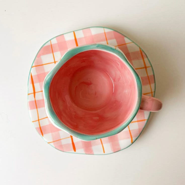 Miniatura: CANECA XADREZ ROSA 